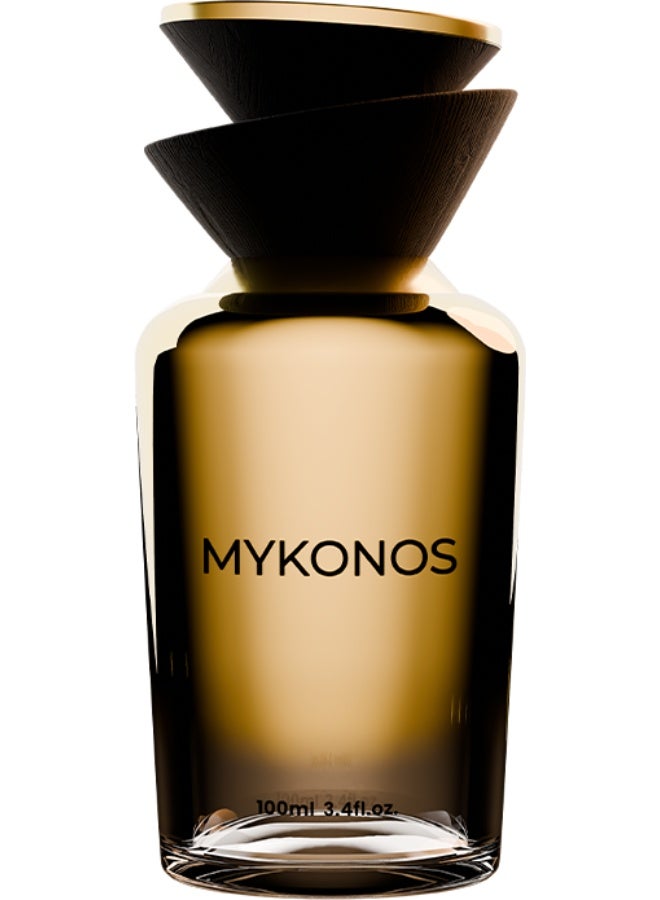 MYKONOS Monaco Royale EDP 100ml – Pear Melon Green Notes Cedarwood Caramel Musk Moss Fresh Sensual Unisex Perfume - Image 1